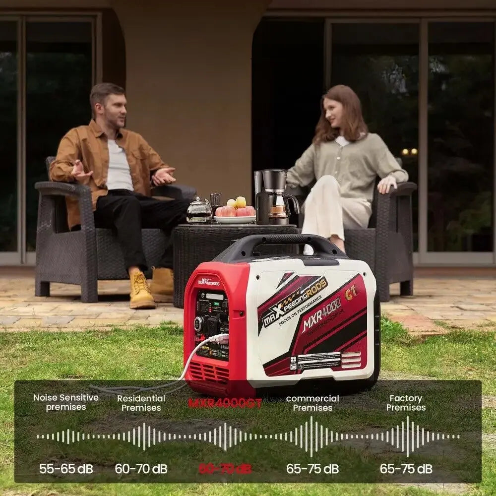 3500W DualFuel Inverter Stromerzeuger mit App Steuerung maXpeedingrods MXR 4000GT – EU maXpeedingrods