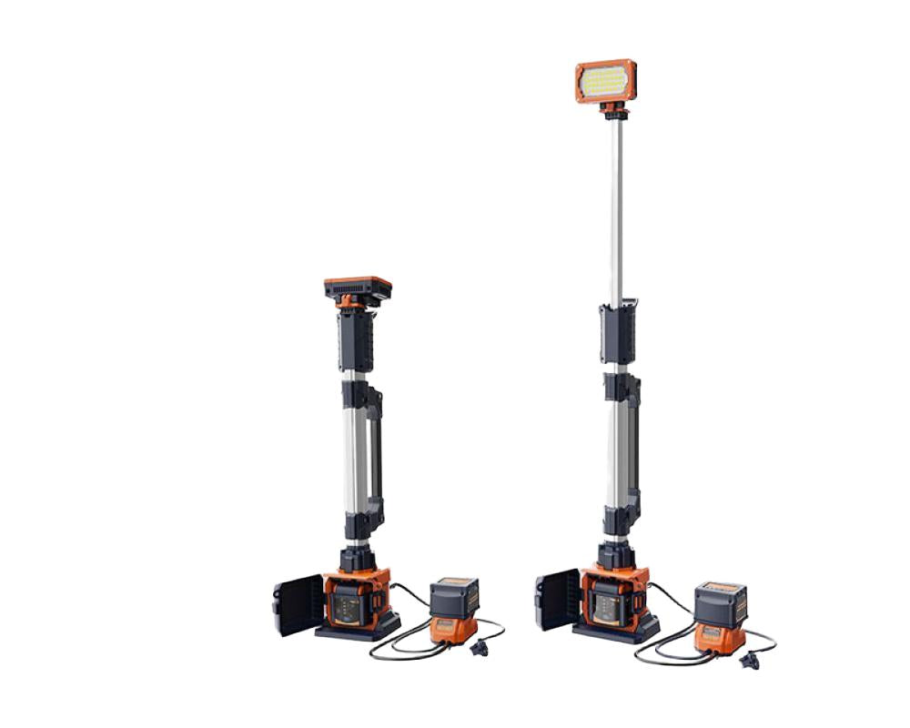 Lichtmast beleuchteter Turm DIRECT-100 4000 Lumen 1,4 Meter
