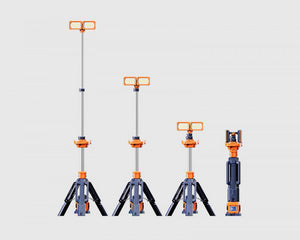 Lichtmast DIRECT-200 12000 Lumen 2,3 Meter