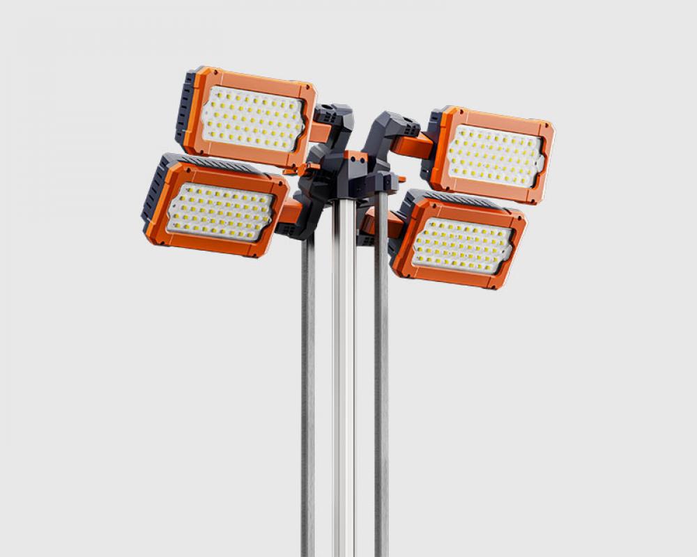 Lichtmast DIRECT-500 52000 Lumen 4,2 Meter