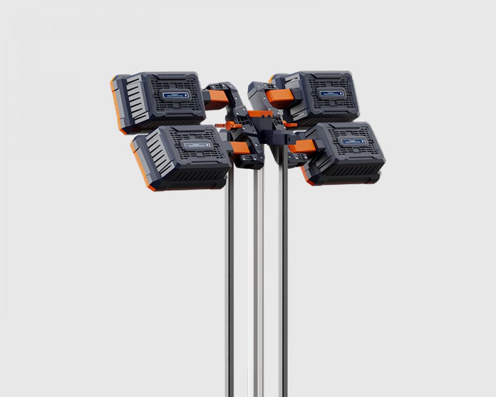 Lichtmast DIRECT-500-XL 52000 Lumen 5,3 Meter
