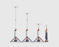 Lichtmast mit Teleskop Mast CENIT-300 14000 Lumen 3,4 Meter
