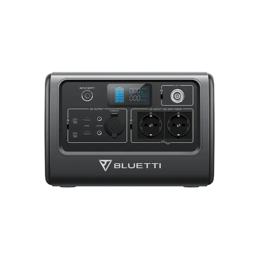 BLUETTI tragbare Powerstation EB70 schwarz Bluetti