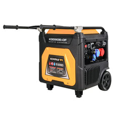 11 kVA 400 V Gas & Benzin KGG90Ei-DF Inverter Stromaggregat Kompak Kompak