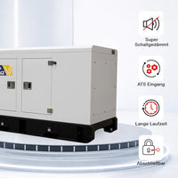 Netzersatzanlage 50kVA FME SimpleGen Y50S5 - Euro Stage V Dieselgenerator FME