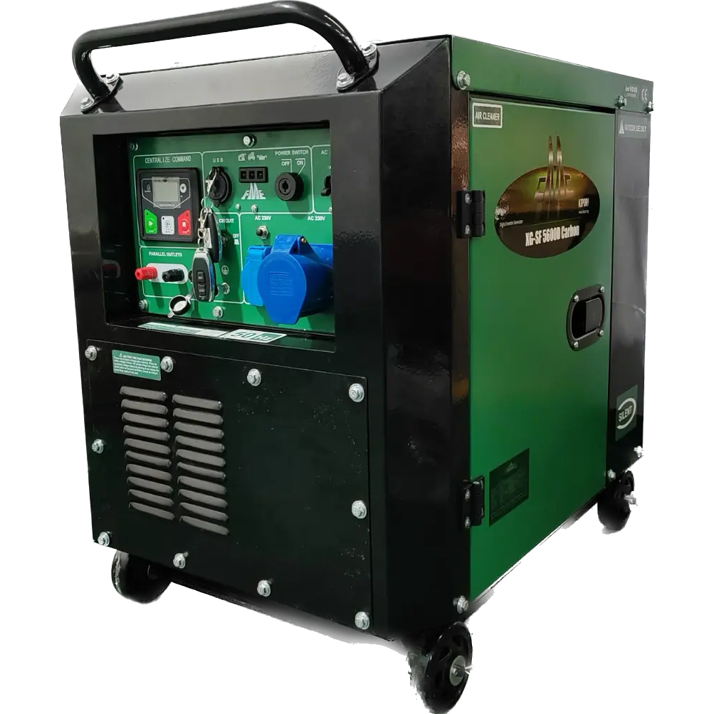 Stromerzeuger Diesel Inverter 5500 Watt FME XG-SF 5600D Carbon ...