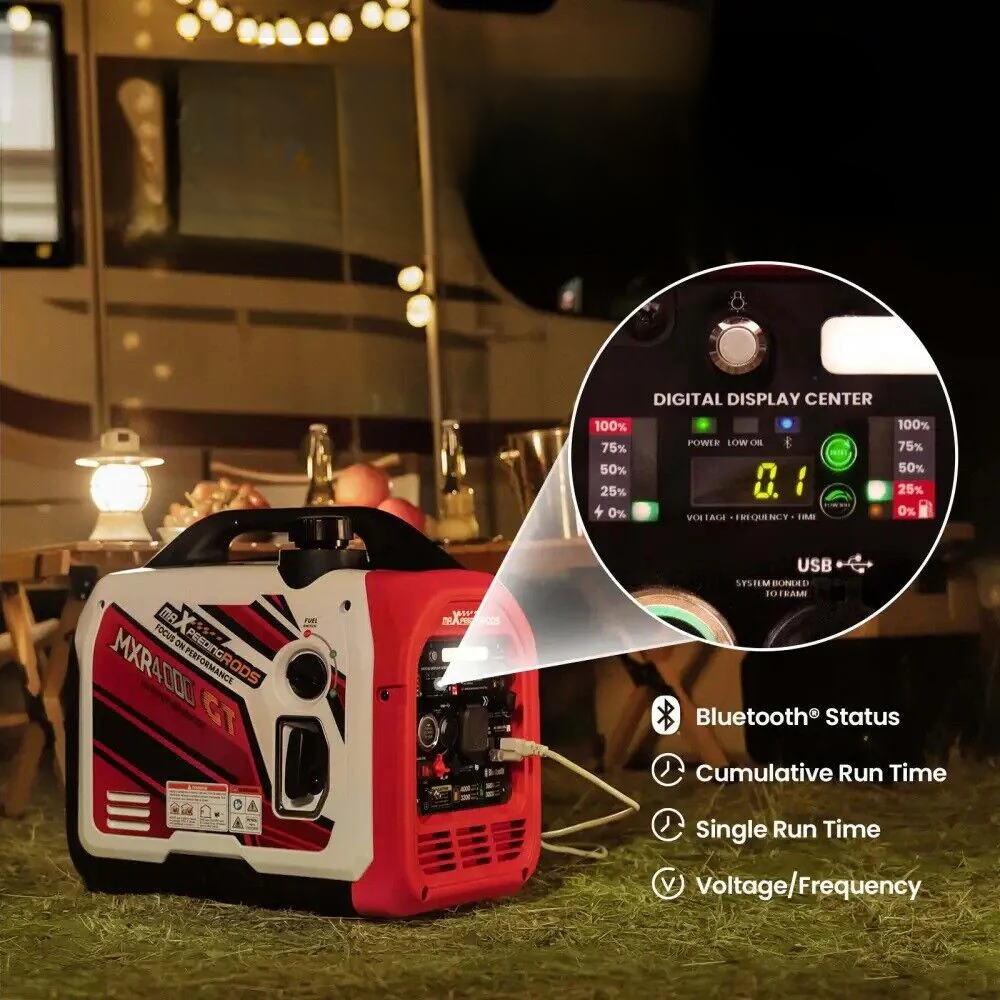 4000W DualFuel Inverter Stromerzeuger mit App Steuerung maXpeedingrods MXR 4000GT – EU