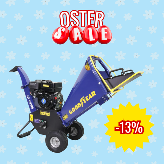 Häcksler Gartenhäcksler Goodyear GY65WS - 10cm Durchmesser