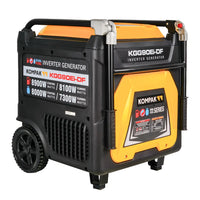 11 kVA 400 V Gas & Benzin KGG90Ei-DF Inverter Stromaggregat Kompak Kompak