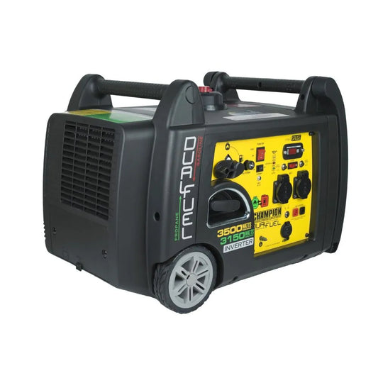 3500W DualFuel Inverter Stromerzeuger Champion DF3500E  mit E-Start 73001i-df-eu