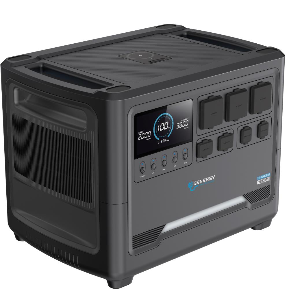 GENERGY GZE-3040 Powerstation 4000 Watt und 3072 Wh