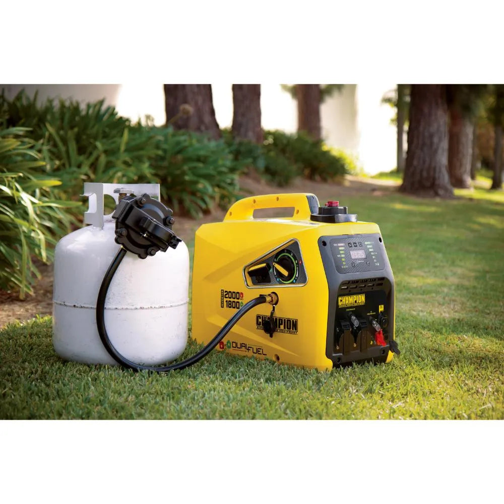 2000 Watt DualFuel Inverter Stromerzeuger Champion DF2000