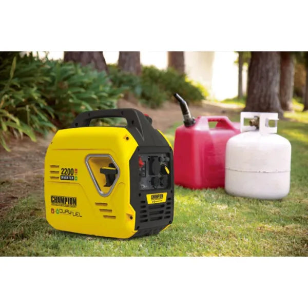 2200 Watt DualFuel Inverter Stromerzeuger Champion MightyAtom 2200