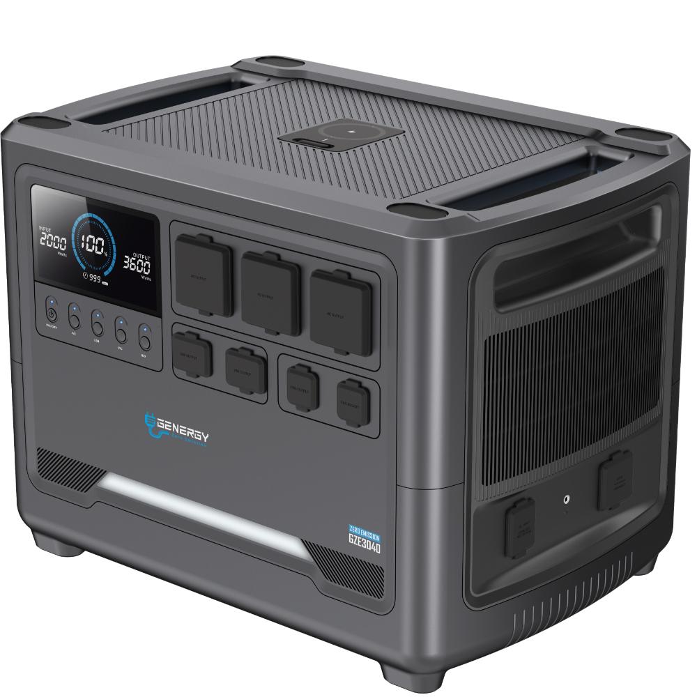 GENERGY GZE-3040 Powerstation 4000 Watt und 3072 Wh