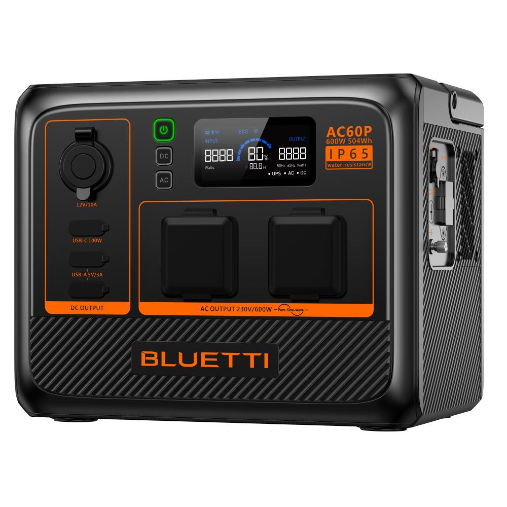 Bluetti Tragbare Powerstation 504Wh AC60P