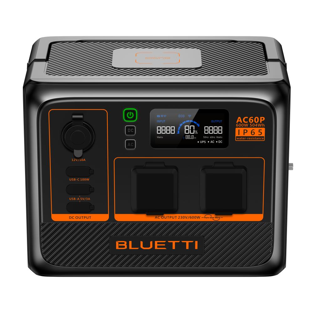 Bluetti Tragbare Powerstation 504Wh AC60P