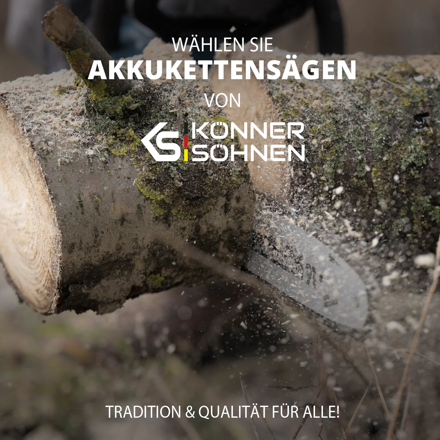Akku Kettensäge 30cm Schwertlänge KS CS20V-12