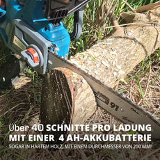 Akku Kettensäge 30cm Schwertlänge KS CS20V-12