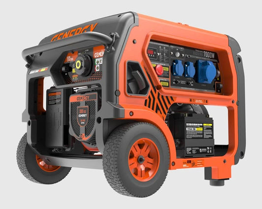 Benzin Stromerzeuger SVR 7000 Watt mit E-Start Genergy Baqueira