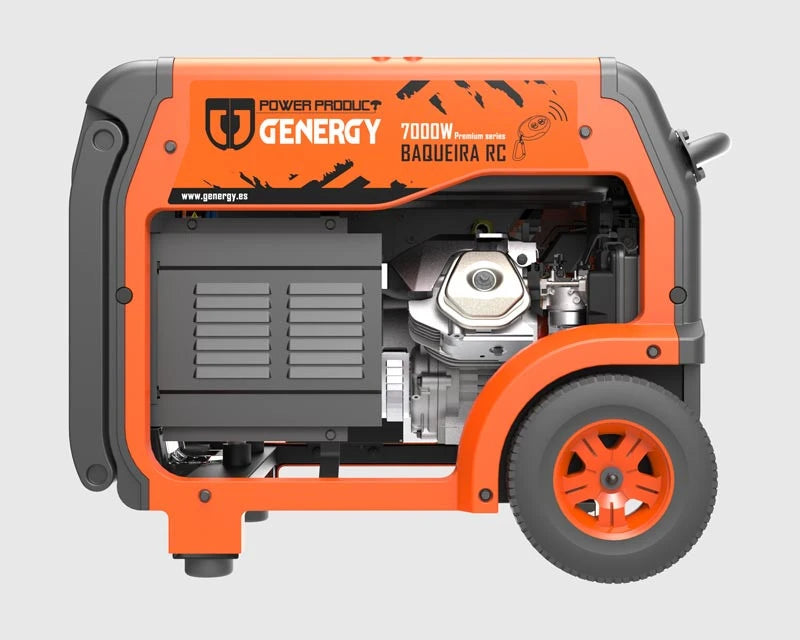 Benzin Stromerzeuger SVR 7000 Watt mit Funkstart Genergy Baqueira-RC