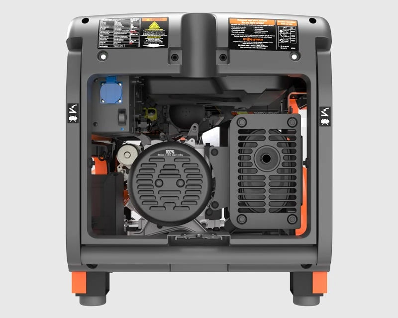 Benzin Stromerzeuger SVR 7000 Watt mit Funkstart Genergy Baqueira-RC