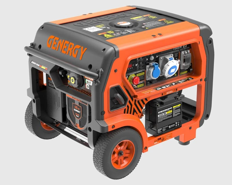 Benzin Stromerzeuger SVR 7000 Watt mit E-Start Genergy Baqueira-S IP67