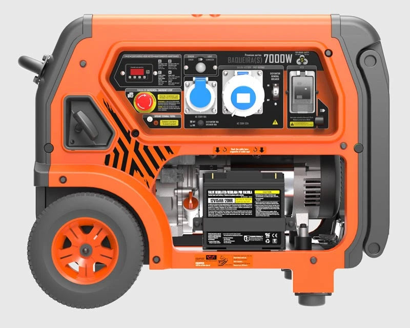 Benzin Stromerzeuger SVR 7000 Watt mit E-Start Genergy Baqueira-S IP67