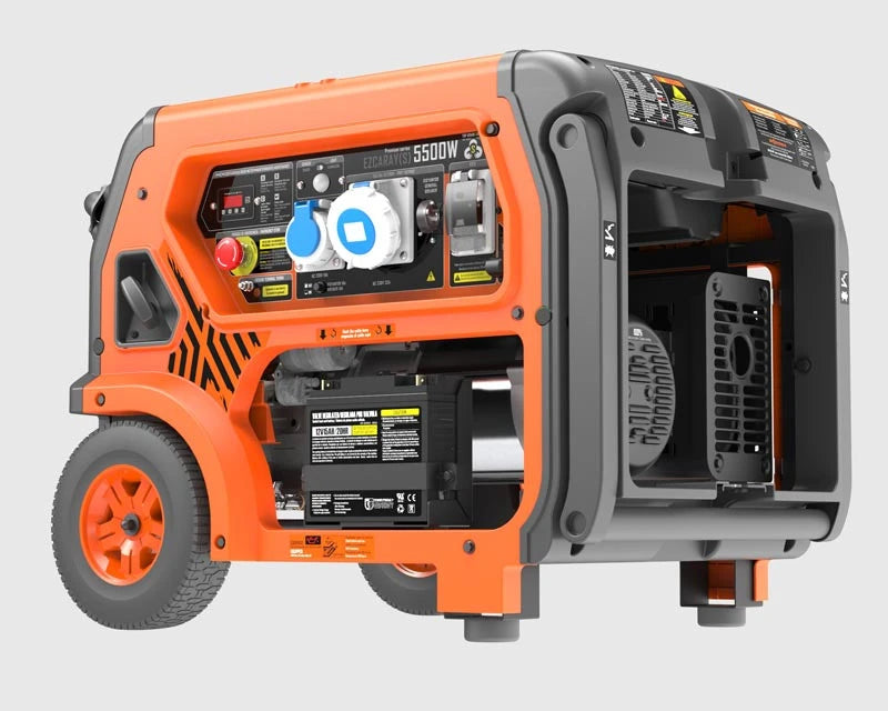 Benzin Stromerzeuger SVR 5500 Watt mit E-Start Genergy Ezcaray-S IP67