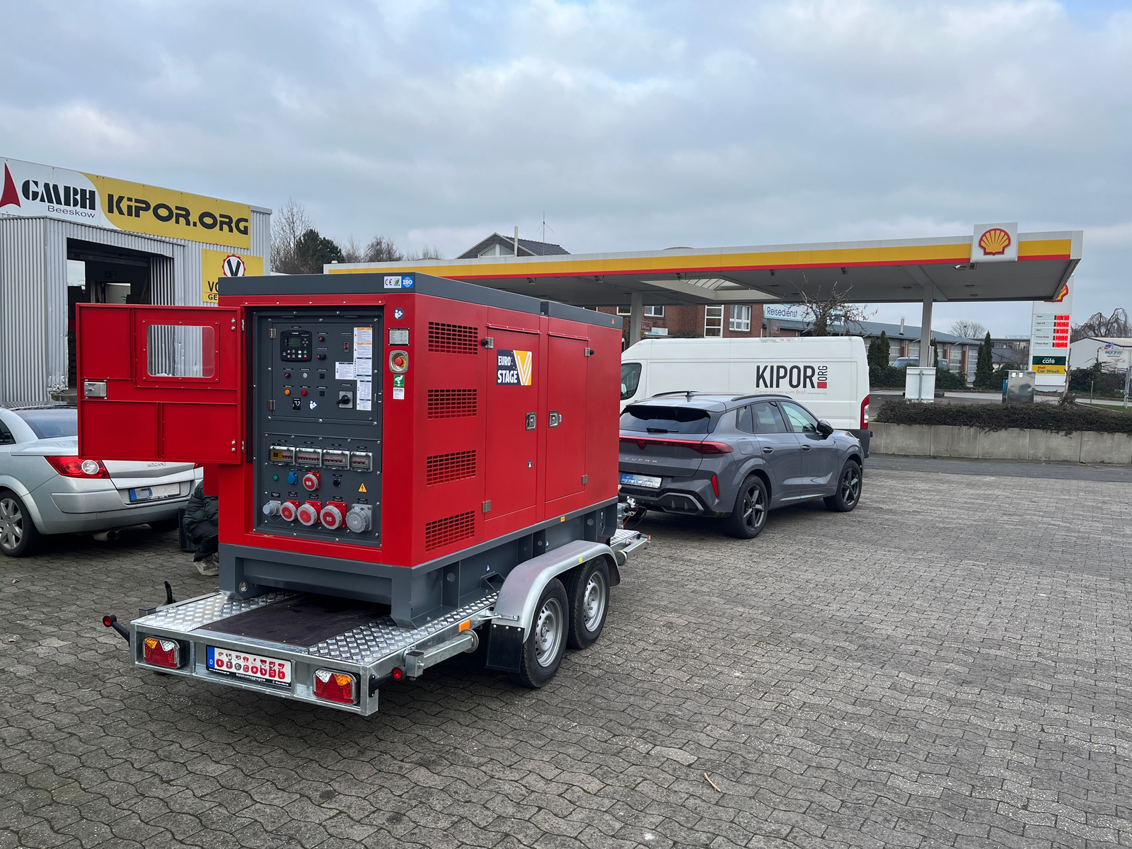 Stromerzeuger für die Feuerwehr.