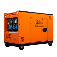 6500 Watt Black + Decker BXGND6300E Diesel AVR Stromerzeuger Black + Decker