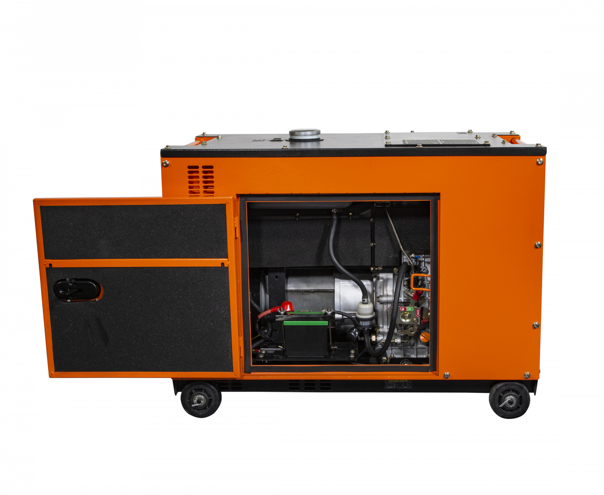 6500 Watt Black + Decker BXGND6300E Diesel AVR Stromerzeuger