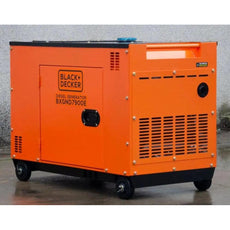 8000 Watt Black + Decker BXGND7900E Diesel Full Power 230 & 400 V AVR Stromerzeuger Black + Decker