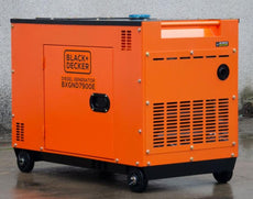 8000 Watt Black + Decker BXGND7900E Diesel Full Power 230 & 400 V AVR Stromerzeuger