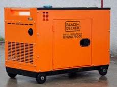 8000 Watt Black + Decker BXGND7900E Diesel Full Power 230 & 400 V AVR Stromerzeuger