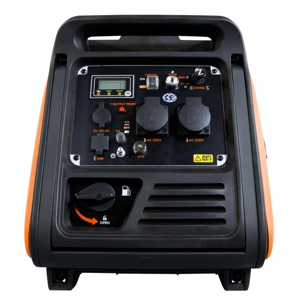 3900 Watt Black + Decker BXGNI4000E Benzin Inverter Stromaggregat Black + Decker