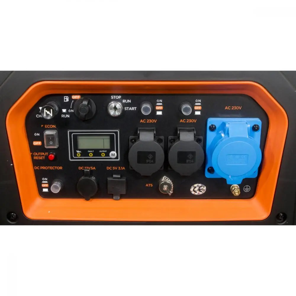 6500 Watt Black + Decker BXGNi6500E Benzin Inverter Stromaggregat Black + Decker