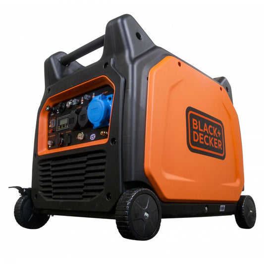 6500 Watt Black + Decker BXGNi6500E Benzin Inverter Stromaggregat