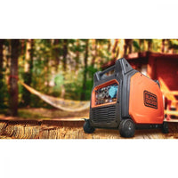 6500 Watt Black + Decker BXGNi6500E Benzin Inverter Stromaggregat Black + Decker