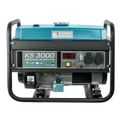 Benzin AVR Stromerzeuger 3000 Watt Könner & Söhnen KS 3000