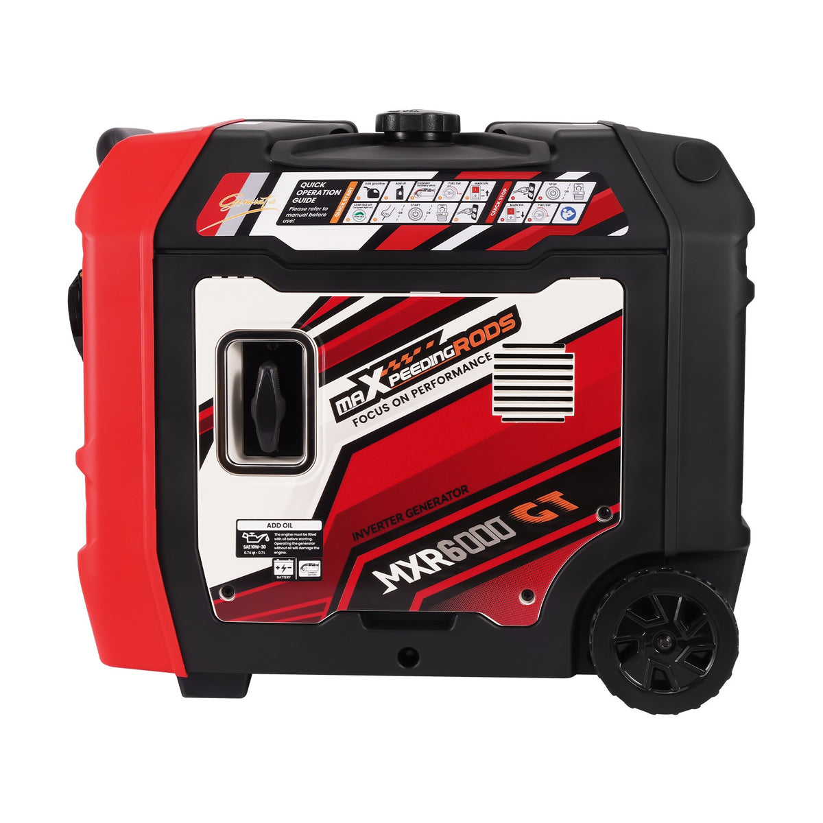 5500W Benzin Inverter Stromerzeuger mit App Steuerung maXpeedingrods MXR 6000GT – EU