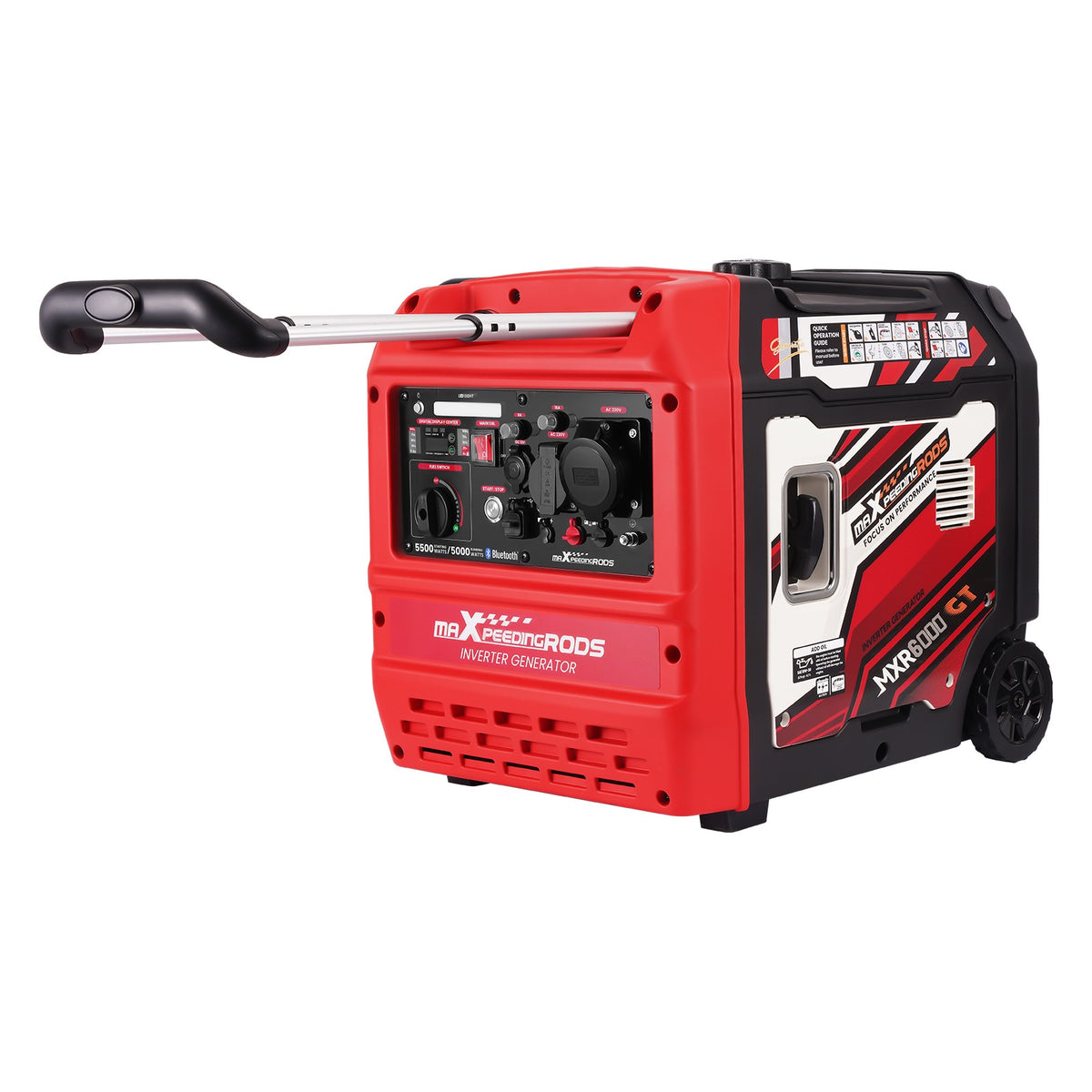 5500W Benzin Inverter Stromerzeuger mit App Steuerung maXpeedingrods MXR 6000GT – EU maXpeedingrods