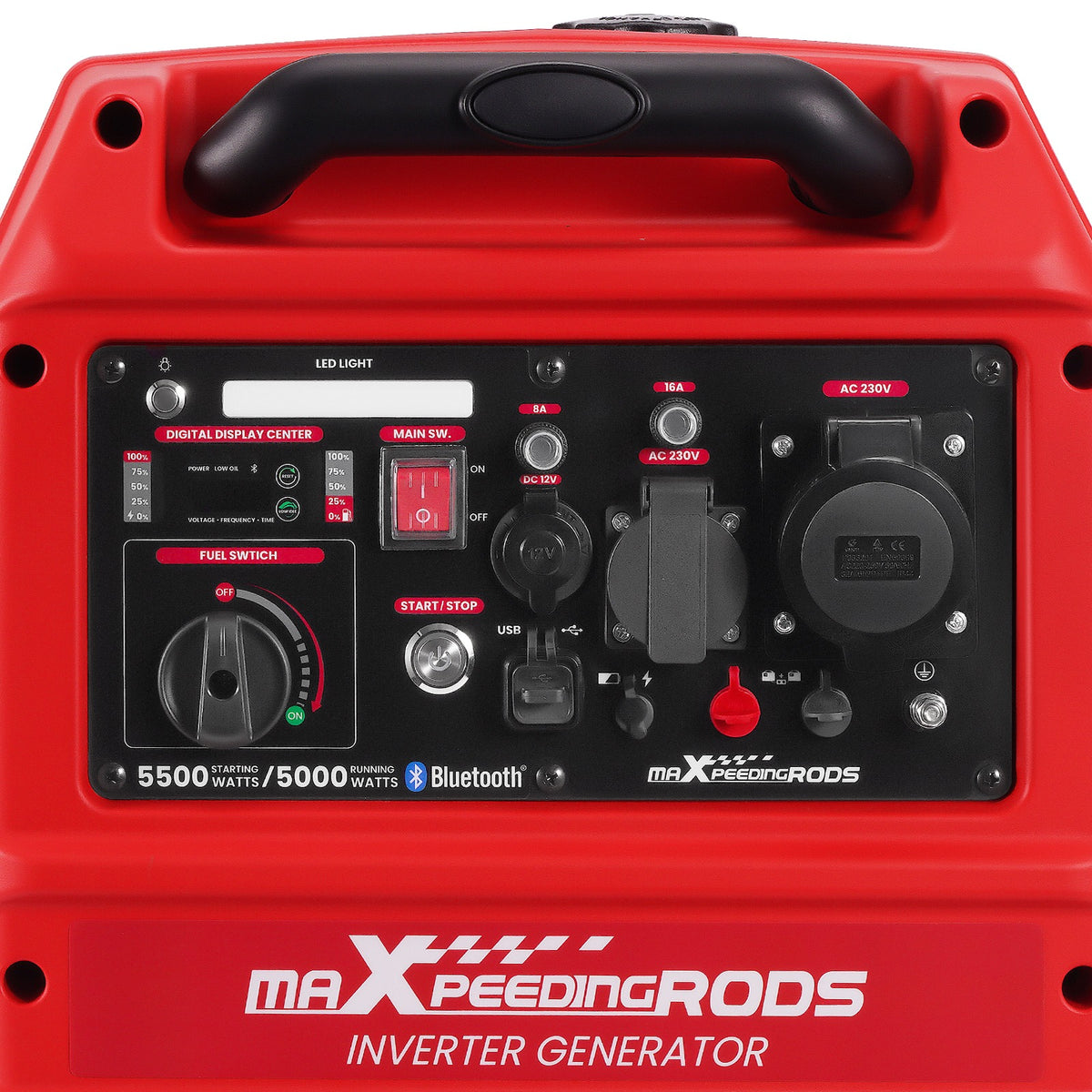 5500W Benzin Inverter Stromerzeuger mit App Steuerung maXpeedingrods MXR 6000GT – EU maXpeedingrods