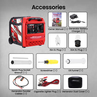 5500W Benzin Inverter Stromerzeuger mit App Steuerung maXpeedingrods MXR 6000GT – EU maXpeedingrods