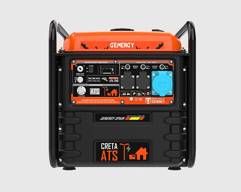 Inverter Stromerzeuger Benzin 7500W Genergy Creta-ATS
