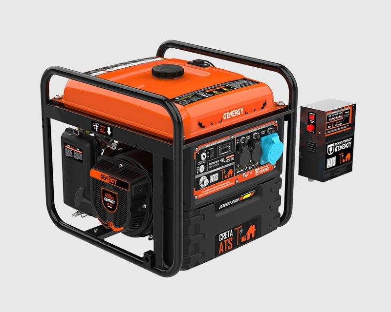 Inverter Stromerzeuger Benzin 7500W Genergy Creta-ATS
