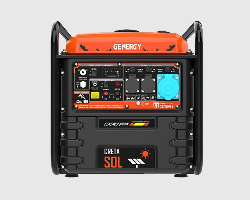Inverter Stromerzeuger Benzin 7500W Genergy Creta-SOL