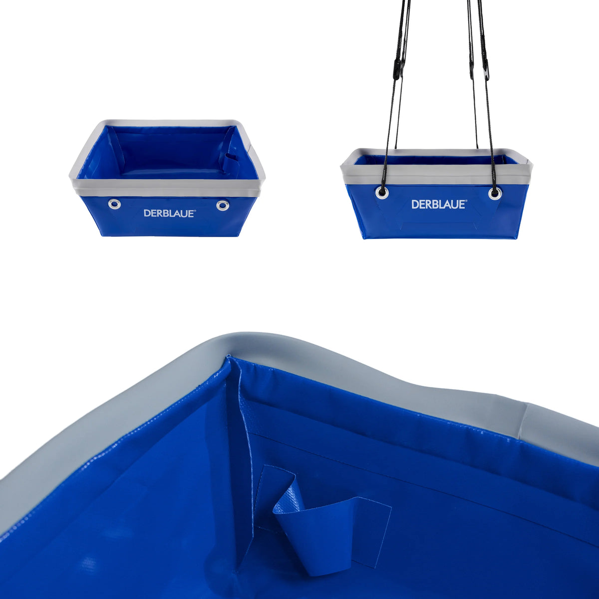 DERBLAUE® Profi-Wanne – Die faltbare Auffangwanne für jeden Handwerker DERBLAUE®