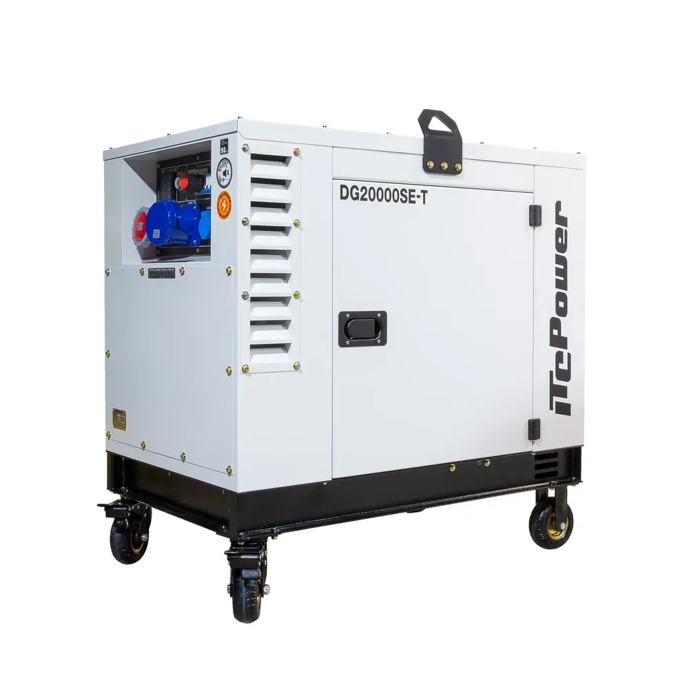 Diesel Stromaggregat 20 kVA / 16 kW 230V & 400V DG20000SE-T ITC