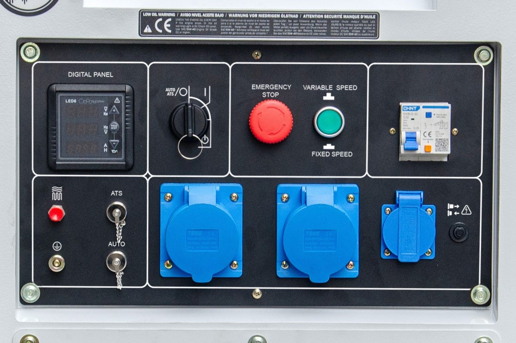 Inverter Diesel Stromerzeuger ITC DG9000SEi ITC