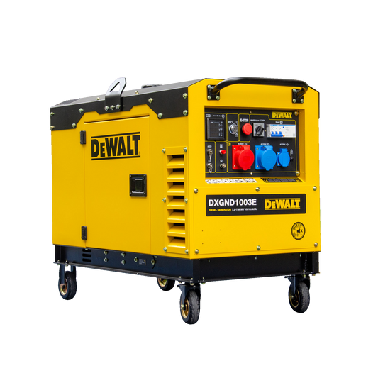 DeWalt Diesel Stromaggregat DXGND1003E – 7,6 kW (230 V) &  10,6 kVA (400 V) DeWalt